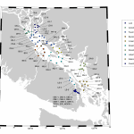 Map of all stations for 2018. Station markers are coloured by patrol.